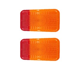 Irnyso Replacement Tractor Taillight Warning LAMP Lens Amber RE70020 fit John Deere 1023E, 1026R, 2210, 3032E, 3038E，3720, 4100, 4700, 5200, 5415, 5415H, 5715HC, 5425N, 5725N Tractor etc(2PACK)