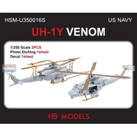 HSMU350016U 1:350 HS Models US Navy UH-1Y Venom