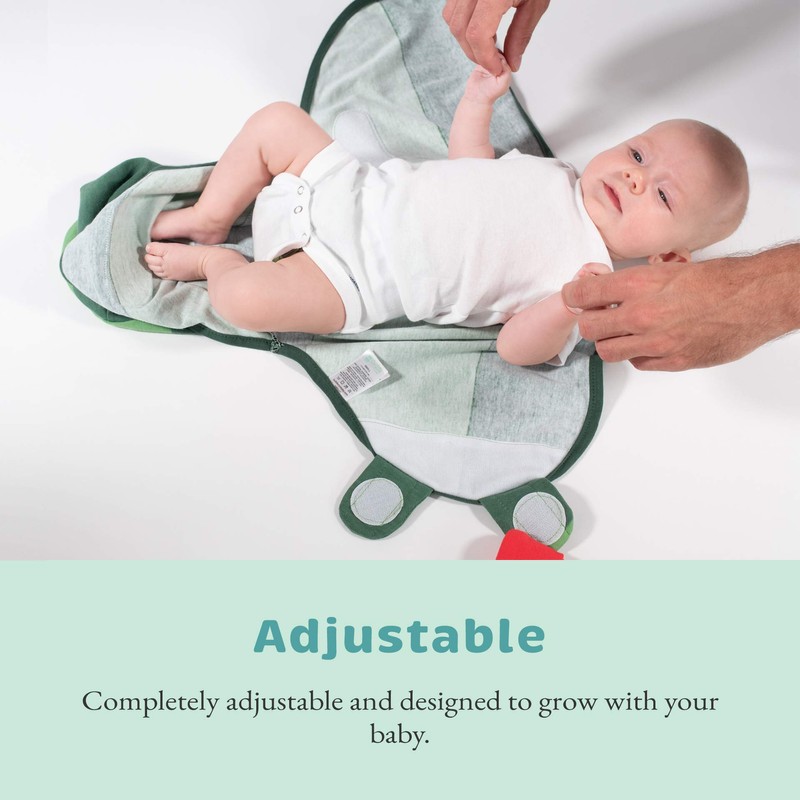 Cuddle Club Baby Swaddle | 100% Cotton Adjustable Velcro Newborn
