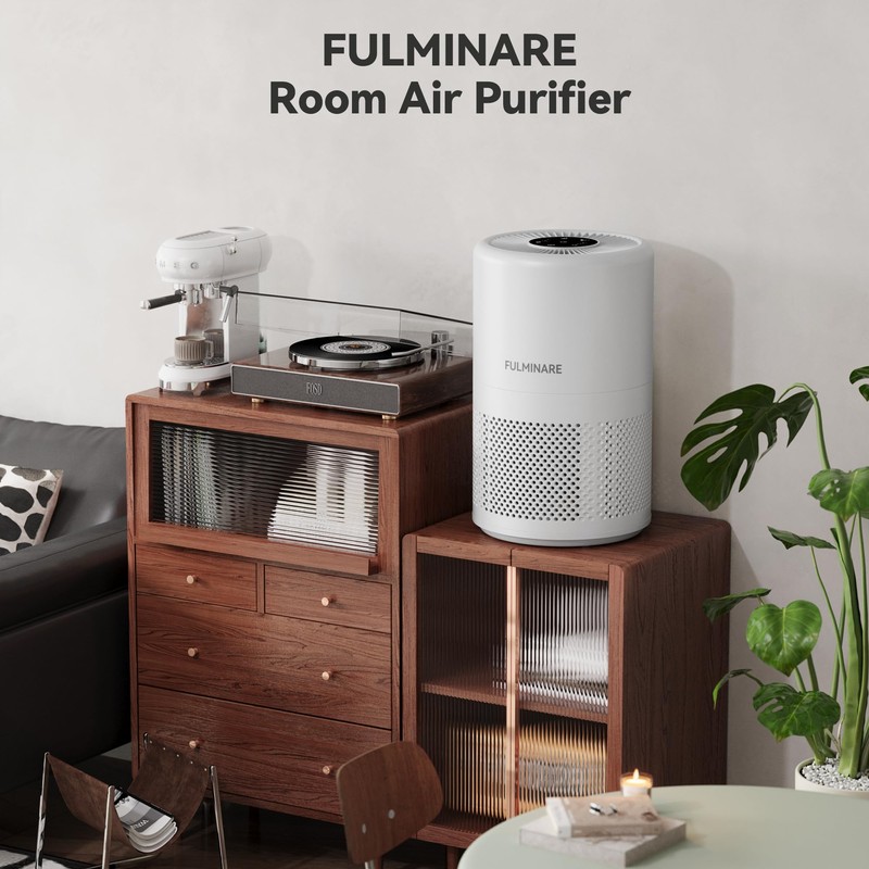 FULMINARE Air Purifiers for Home Large Room, 1095 Ft² Coverage,