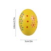 6 Pack Wooden Shake Egg Easter Egg Percussion Instrument Interesting