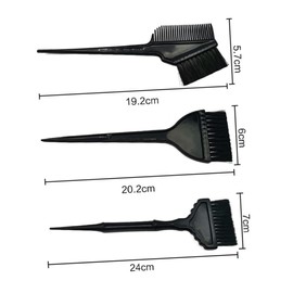 Vaguelly 7Pcs Hair Dye Tool Kit Mixing Bowl and Comb DIY Hair Coloring Set for Home Use Includes Tinting Brush and Ear Caps