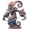 Air Elemental Miniature – Dynamic Fantasy Figure for DND, Pathfinder