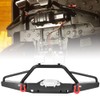 Metal Front Bumper with LED Light Accessory Fits for Axial