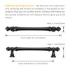 Asidrama 6 Pack 5 Inch(128mm) Oil-Rubbed Bronze Kitchen Cabinet Handles,