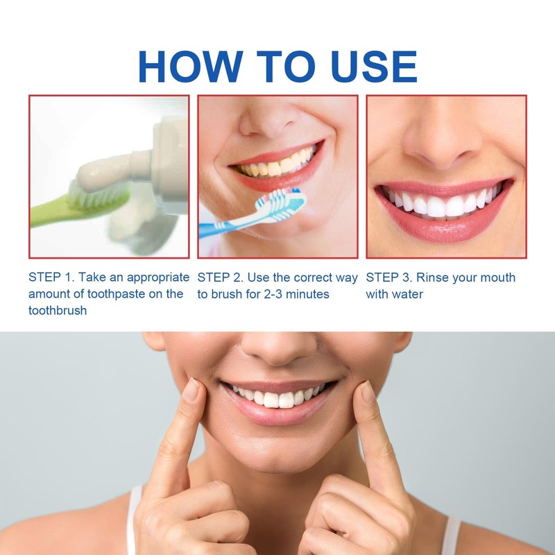 Hydroxyapatite Toothpaste 7.5% nHAP, Mint Fragrance 16 Hours Fresh Breath,Best