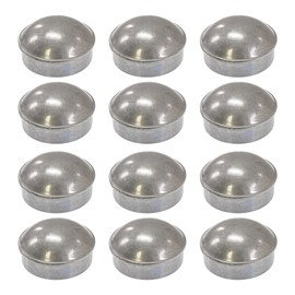Chain Link Fence 2 (1 7/8" OD) Round Dome External Post Caps | Die Cast Aluminum Caps | Chain Link Caps | (Pack of 12)