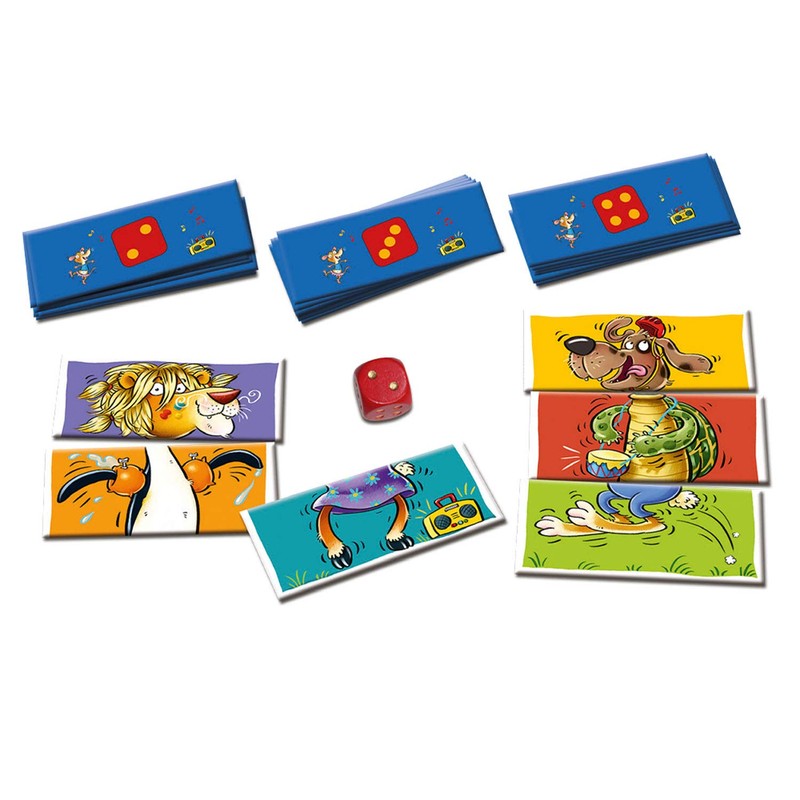 KOSMOS 711450 Mix-Max Lieblingstiere, Mitbringspiel