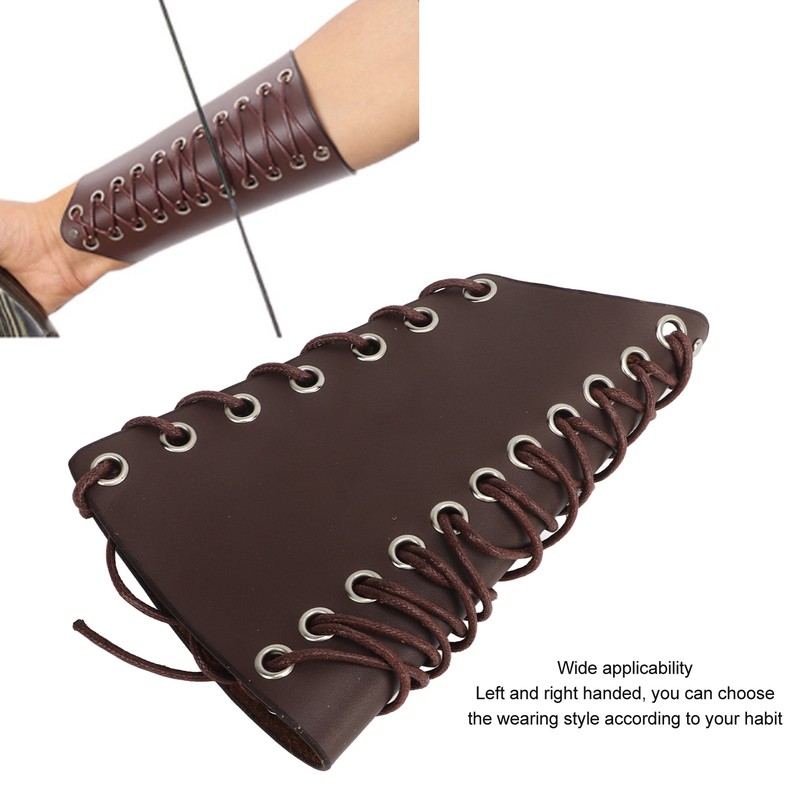 Archery Arm Gurad Artificial Leather Durable Skin Friendly Arm Protection