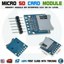 Unbranded 1 x TF Micro SD Card Module Mini SD Memory Module for Arduino AVR SPI Interface