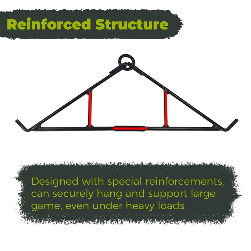 Highwild Game Hanging Gambrel & Hoist Kit with Pulleys &
