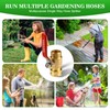 Brass Garden Hose Shut Off Valve with Full-Flow Design -