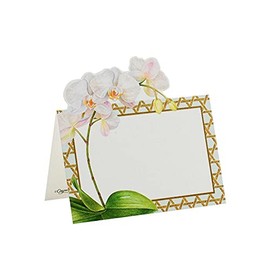 Caspari Winter Whites Die-Cut Place Cards - 8 Per Package