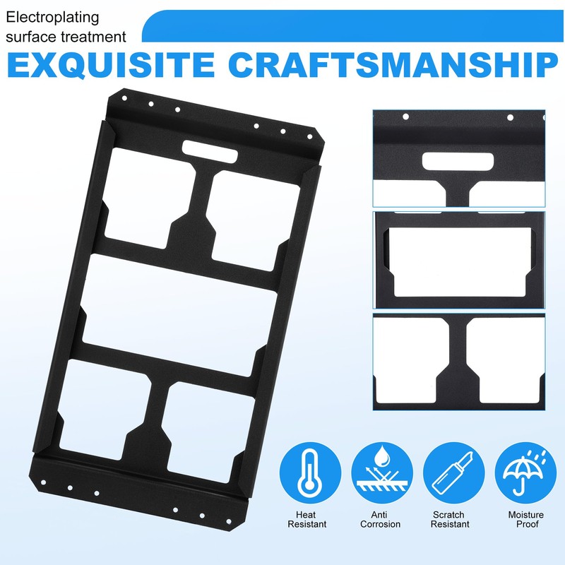MorningRo 2 Pcs Mounting Plate Compatible with Milwaukee Packout Toolbox