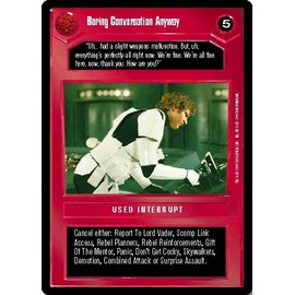 CCG DS Premier Limited Boring Conversation Anyway 72R1