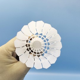 12 Pack Badminton Shuttlecocks, Nylon Birdies for Badminton Ball with Stability Durability, Shuttlecocks for Badminton Outdoor Indoor Sports Training