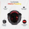 PITMOTO Open-Face Motorcycle Helmet. DOT, Model PM-768-White-Large