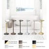 Gatco 1436C Pedestal Toilet Paper Holder, Chrome Large, 22" H
