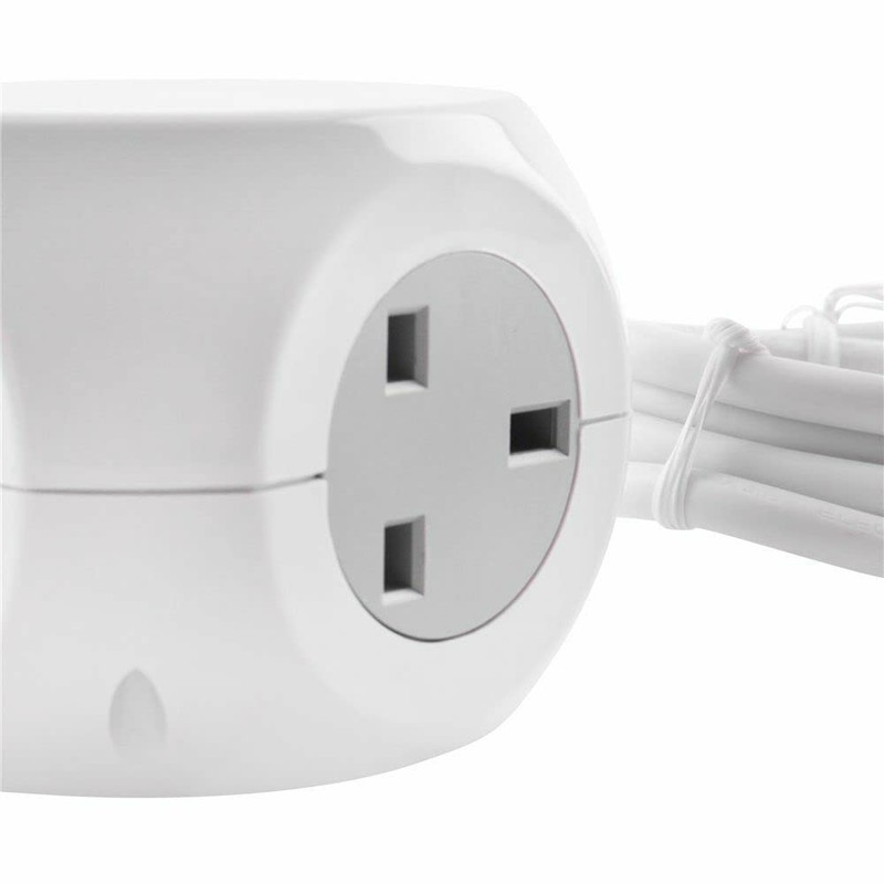 Mr. Gadget's Solutions 3 Way 1.4 Metre Cube Extension Socket