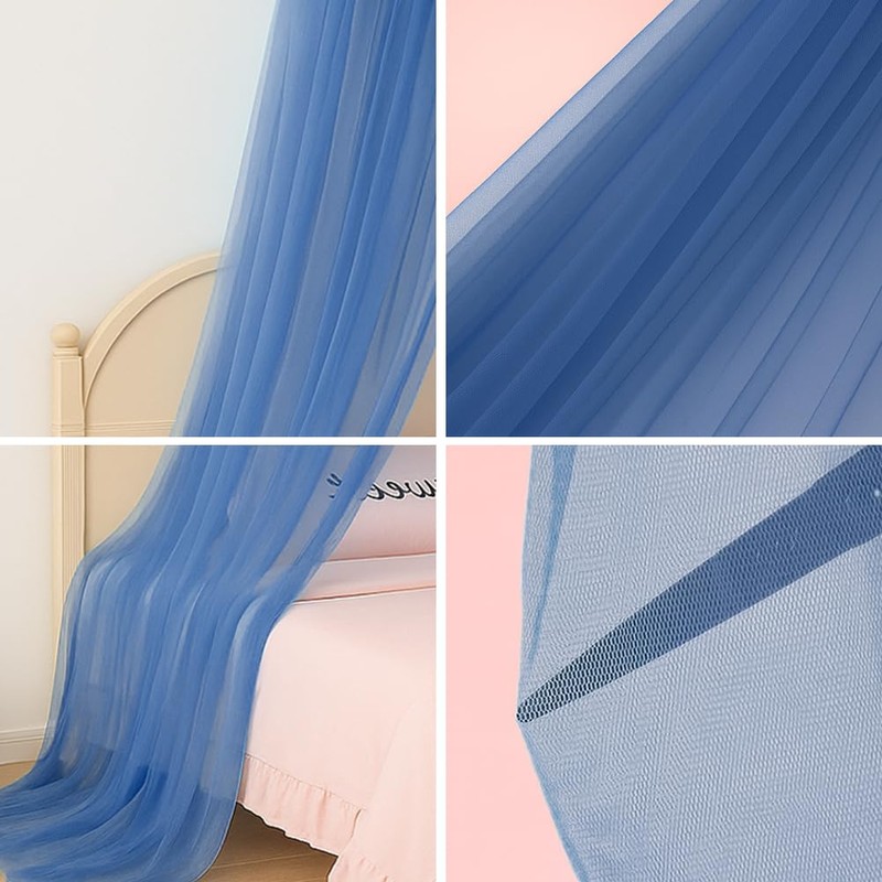Vicloon Bed Canopy, Mosquito Net for Single Beds, Princess Canopy,