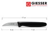 Giesser seit 1776 - Made in Germany - Tourniermesser schwarz,