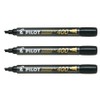 Pilot Set of 3 Permanent Markers SCA 400 Wide Bevel