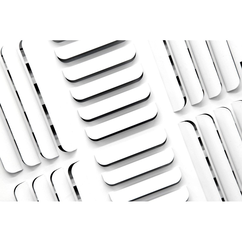 12"w x 12"h 3-Way Fixed Curved Blade AIR Supply Diffuser