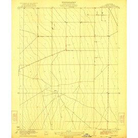 California Maps - 1922 Tufts Ranch, CA - USGS Historical Topographic Wall Art : 24in x 30in, Large Wall Art Map