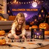 Calendario de cuenta regresiva Halloween 2026 – 24 fantasmas acrílicos