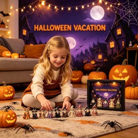 Calendario de cuenta regresiva Halloween 2026 – 24 fantasmas acrílicos – Modelo KHKVBQU8H3YE0EOM