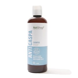 NATSHOP | Shampoo Anticaspa Natural de Flor de Campo 500ml | Controla la Caspa y Regula el Exceso de Grasa - Cuidado del Cabello Natural | Skin Care Cuidado Capilar Orgánico