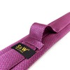 S&W SHLAX&WING Fushia Neckties for Men Silk Tie 57.5"