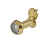 Door Viewer Polished Brass Peephole Wide Angle 50-75mm Thick Doors