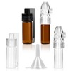 Bezavea Small Storage Bottle Set - 4 Piece Snuff Container
