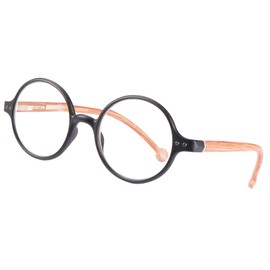 TISHUI Blue Light Blocking Reading Glasses for Women Men +3.50 Round Readers Unisex Circular Cheaters Lightweight Blue Ray Glasses