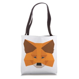 Meta Mask Fox Tote Bag