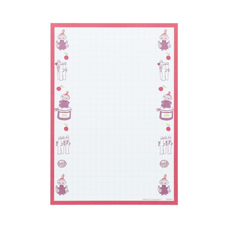Sunstar Stationery Moomin Stationery Set, 2024 Autumn Winter, Little My