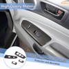 Aunginsy Car Door Window Glass Lift Button Panel Trim Cover