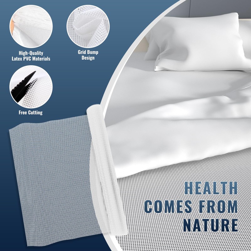 Comfypad Silicone Mattress Gripper Twin, 36 x 72 in, Non-Slip