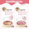 Knitting Machine 32 Needles, Mushroom DIY Hand Knitting Board Rotating