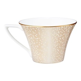 Narumi 52087-2819 Cup Saucer, Gold, 7.6 fl oz (215 cc), Stylish, Elegant, Tea & Coffee, Made in Japan