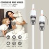 SIPPON 6-in-1 Lightweight Stick Vacuum Cleaner with 100W Powerful Motor,