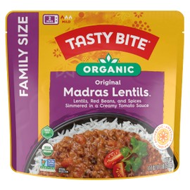 TASTYBITE Organic Family Size Madras Lentils, 17.6 OZ