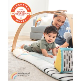 Skip Hop Baby Play Gym Montessori Inspired Infant Playmat Age 0-2y, Discoverosity