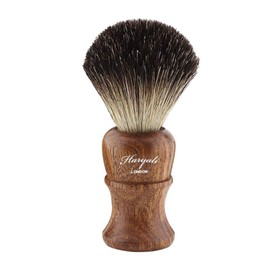 Haryali London Shaving Brush, 100 % pure badger hair bristles, rose wood handle