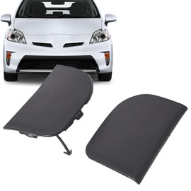 labwork Tapa de gancho de remolque para parachoques delantero con tapa de repuesto para Toyota Prius 2012 2013 2014 2015, par de lado izquierdo y derecho