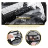 Bolsa Transparente Impermeable Para Cosmticos Color Negro Barbertop