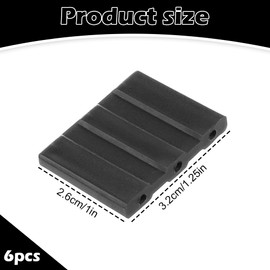 AKSIQIOL 6 Pcs Dart Tip Protectors,Dart Guard Tips & Carry Case for Darts, Portable Travel & Home Accessories (Black)