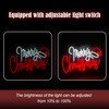 LIUOZHTEA Merry Christmas Neon Sign Dimmable USB Powered Christmas Hat
