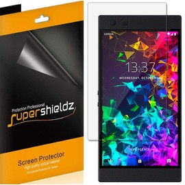 Supershieldz (6 Pack) Designed for (Razer Phone 2) Screen Protector, High Definition Clear Shield (PET)